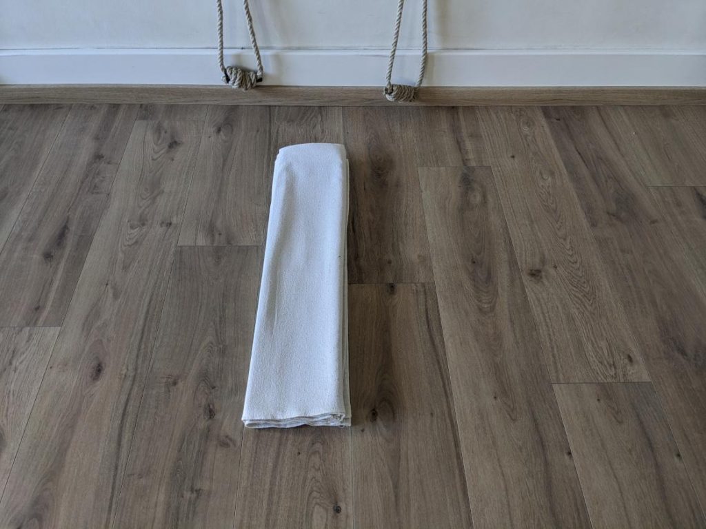 Couverture 3 plis en long : deuxième pli